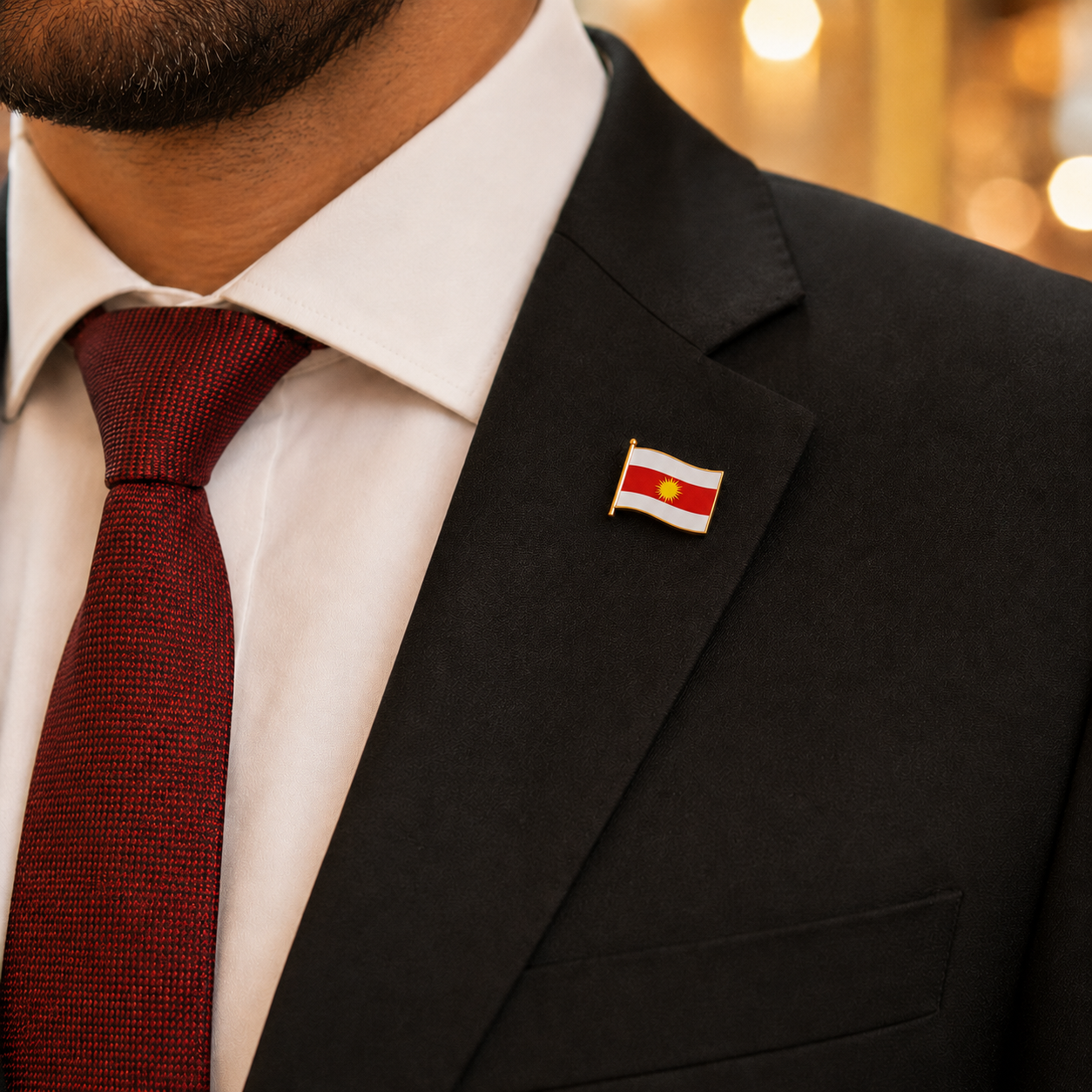 Jesidische Anzugflagge